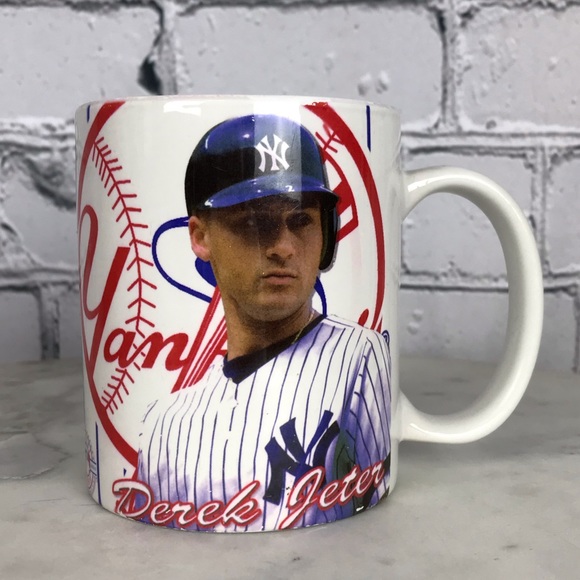 Linyi MLB New York Yankees Derek Jeter Y2K 2000 Vintage Ceramic Coffee Mug & Cup - Picture 5 of 8